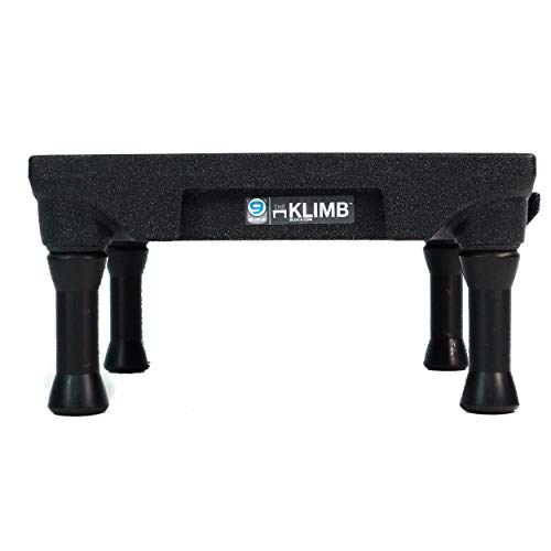 Blue-9 Pet Products KLIMB Dog Training Platform and Agility System, Durable and Portable for Indoor or Outdoor Use, Made in The USA, Black - color: Black