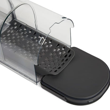 Reddy by Petco Black Expandable Food Container for Dogs, Large