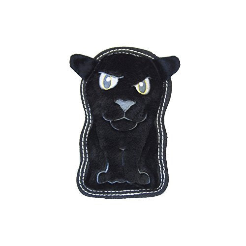 Outward Hound Tough Seamz Panther Plush Dog Toy, Small - color: Panther, size: Small