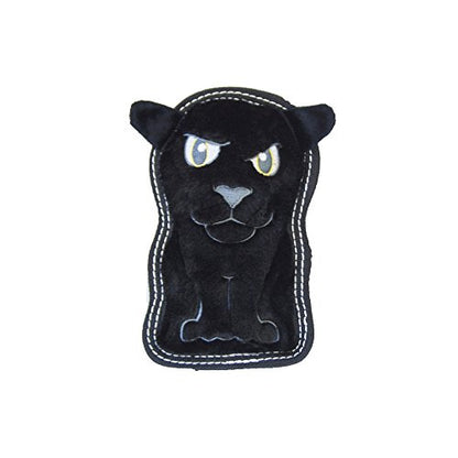 Outward Hound Tough Seamz Panther Plush Dog Toy, Small - color: Panther, size: Small