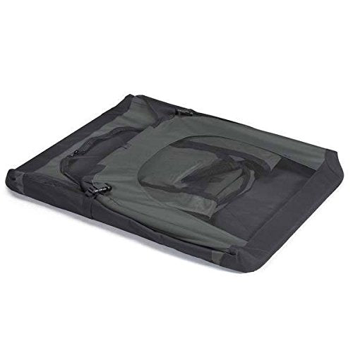 Guardian Gear Soft Sided Charcoal Collapsible Crates for Dogs Mesh Window Panels(X-Large 48"x31"x31") - color: grey