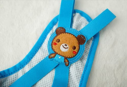 Dog Diaper Sanitary Pantie with Suspender Reusable Doggies Period Pants Washable Girl Pet Underwear Diapers Jumpsuits Onesie for Puppy Small Female Dogs in Heat - color: Green, size: M