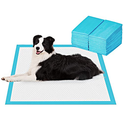 BESTLE Extra Large Pet Training and Puppy Pads Pee Pads for Dogs 28"x34" -40 Count Super Absorbent & Leak-Proof - size: 40-Count