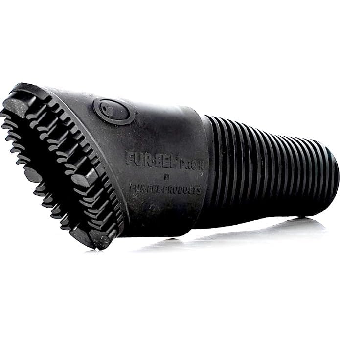 Buff Brite Fur-EEL FANG Refill PRO II Cat & Dog Hair Remover | Pet Fur Remover Vacuum Attachment | Perfect Sand/Lint/Pet Hair Remover for Car, Stairs, & Couches | Works with Almost All Vacuum Brands - style: Fur-EEL PRO II (v2.0) Refill