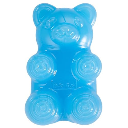 Outward Hound Gummiez Bear Dog Toy & Treat Stuffer, 4.7″ x 3″ Blue Raspberry-Scent Interactive Chew for Dogs, Promote Healthy Teeth, Gums & Mental Enrichment, Reduce Boredom & Support Dental Health - color: Bear