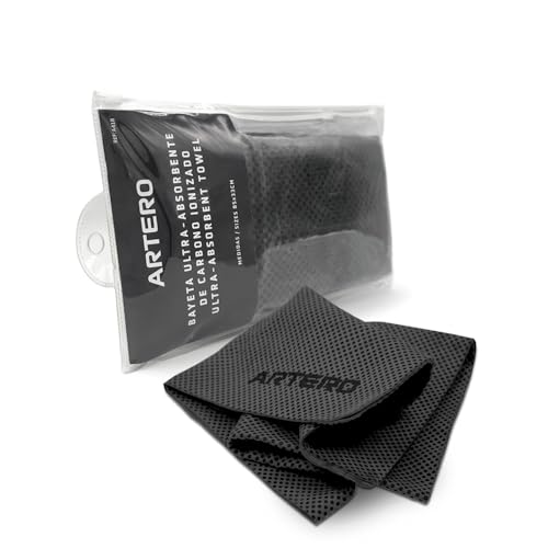 Artero Samba. Ionized Carbon Ultra-Absorbent Towel. Capable of reducing Drying time by 50%.