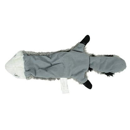 Hyper Pet Critter Skinz Raccoon Stuffless Dog Toy, Medium - size: Medium, style: Raccoon