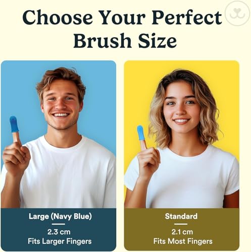 Jasper Dog Toothbrush, 360 Dog Tooth Brushing Kit, Finger Toothbrush, Cat Tooth Brush, Teeth Cleaning, Pet Tooth Brush for Small & Large Pets, Pet Toothpaste Not Included, 4-Pack Clear - color: Clear (4-pack)