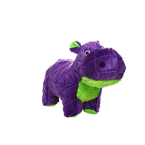 MIGHTY- Safari Hippo - Squeaker-Multiple Layers. Made Durable, Strong & Tough. Interactive Play Dog Toy (Tug, Toss & Fetch). Machine Washable & Floats | Ultra Durable Plush Toy with Multiple Layers & Reinforced Seams , Washable and Floats , Mighty® Constr