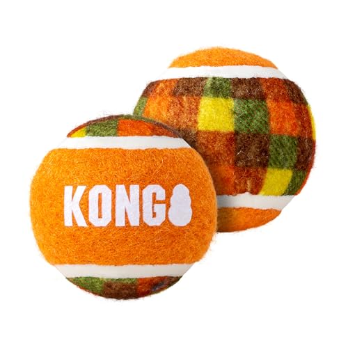 KONG Fun Pack – Fall Dog Toy Gift Set with FetchStix, Sport Balls, Scrunch Knots Fox, Tug & Fetch Toys, Bonus Keychain – Safe Fetch, Tug, and Light Chew for Dogs
