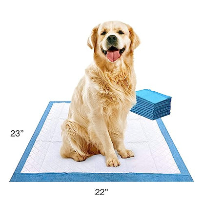 Four Paws Wee-Wee Superior Performance Unscented Puppy Pee Pads for Dogs & Puppies, Quilted Leak-Proof Dog Housebreaking Potty Training Floor Protection, Pet Supplies, 22" x 23", 10 Count - size: 10 Count