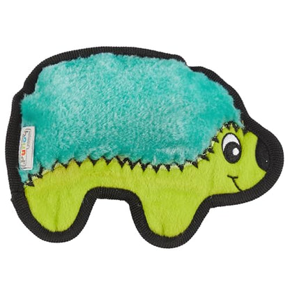 Outward Hound Durablez Minis – Squeaky Plush Dog Toy, No Stuffing for Less Mess, Interactive & Tough, Jumbo Squeaker, Puppies & Small Dogs, Hedgehog, 7" - color: Hedgehog, size: X-Small