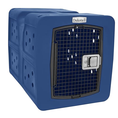 dakota283 G3 Framed Door Kennel - Large - Blue - color: Blue, size: Large