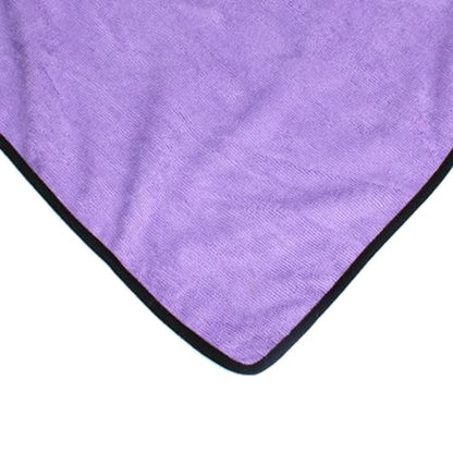 Dog Drying Coat Dog Shower Coat Super Absorbent Pet Bathrobe Towel Soft Dog Tpwel for Drying Dogs, Fast Drying Dog (L)