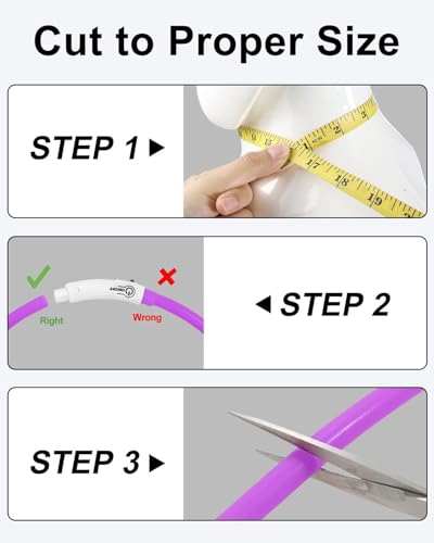 Joytale Light Up Dog Collar, Rechargeable Rainproof LED Collar for Night Walking Safety, Soft Silicone Glow in The Dark, Suitable for Small Medium Large Dogs, Purple - color: Purple