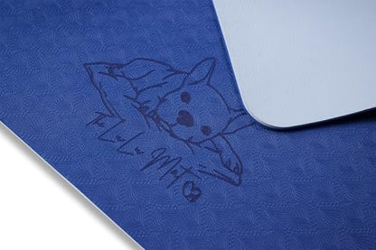 LuLu Mat Place Training Mat for Dogs — Non-Slip Yoga-Style Mat for Place Command, Calm Settle & Impulse Control — Puppy & Adult Dogs, Indoor/Outdoor, Rolls Up for Travel (24" x 36")