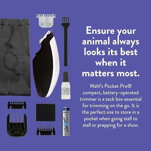 Wahl Professional Animal Equine Super Pocket Pro Trimmer