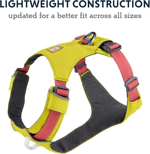 Ruffwear, Hi & Light, Everyday Lightweight Dog Harness, Trail Running, Walking, Hiking, All-Day Wear, Lichen Green, XX-Small - color: Lichen Green, size: XX-Small