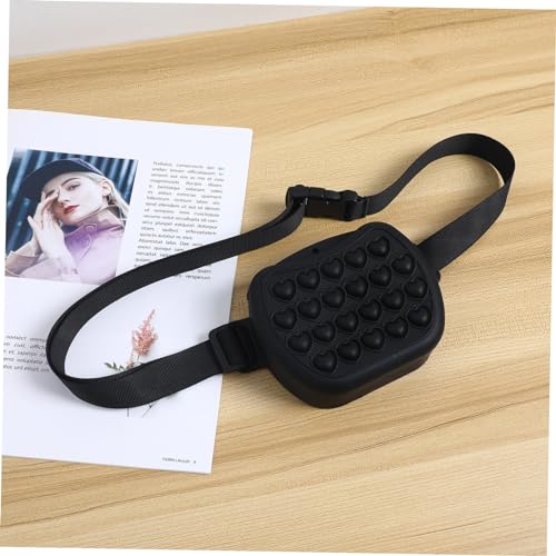 Abaodam Dog Treat Pouch Silicone Training Snack Bag Waist Belt for Outdoor Use Sealed Design Magnetic Closure Easy Pet Training and Walks