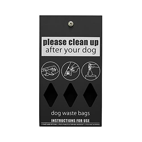 Rust-Proof, Aluminum Dog Pet Waste Station Outdoor. Poop Bag Dispenser, Cute Purple Dog Sign & Post, Large Lidded Trash Can, 400 Bags & 25 Can Liners. Purple & Black - color: Purple | Matte Black
