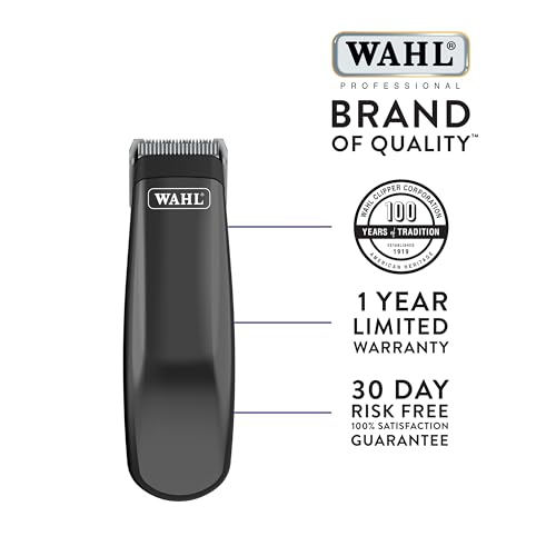 Wahl Professional Animal Super Pocket Pro Pet, Dog, & Cat Trimmer & Grooming Kit - Black Chrome