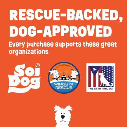 Huddy B. Good™ – New! Dog Poop Bags That Save Dogs | Supports 3 Dog Rescues | Cruelty-free Manufacture | Eco-Friendly | 85% Plant-Based Material | Extra Large & Leak-Proof | Unscented | 120 Count
