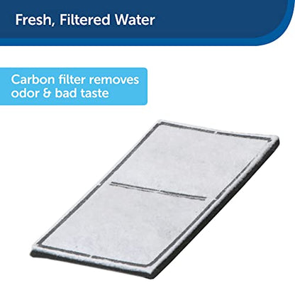 PetSafe Drinkwell Replacement Carbon Filter, Dog and Cat Water Fountain Filters, 3 Count (Pack of 12) - size: 3 Filters (Pack of 12)