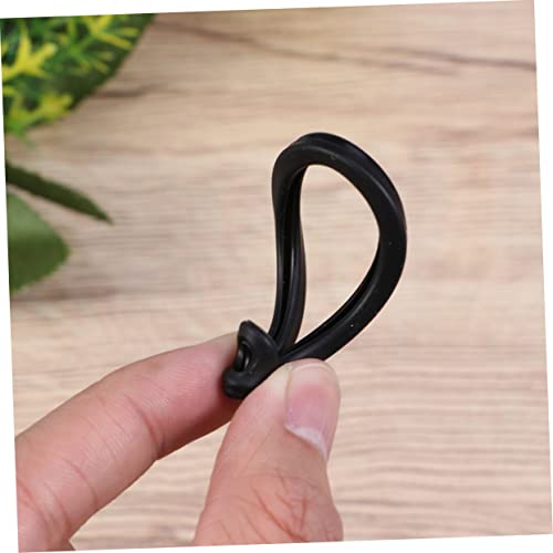 HEMOTON 2pcs Dog Tag Silencers Military Dog Tag Noise Dampeners Stretchy Silicone Id for