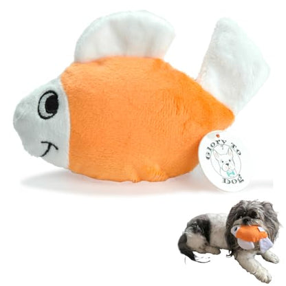 Glory To Dog TinyToy Gold Fish Small Dog Toy - style: Goldfish