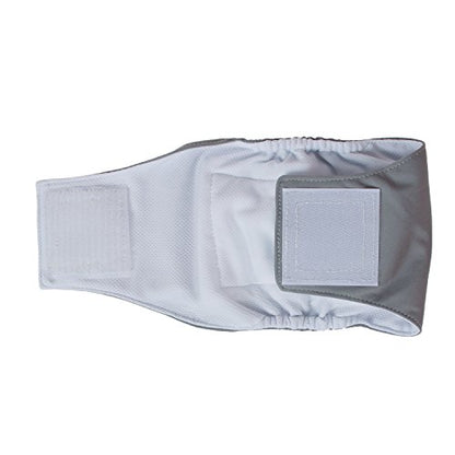 Teamoy Male Dog Belly Bands Washable 4-Pack, Reusable Dog Diapers Wraps for Incontinence & Marking (S,10"-13" Waist) - size: S(10"-13"Waist)