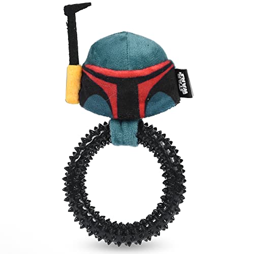 STAR WARS for Pets Boba Fett Puppy Ring Teether Toy |Boba Fett Teething Toy | Puppy Teething Toys, Puppy Safe Chew Toys, Gifts Fans, Boba Fett Ring Teether Toy, 7 Inch (FF19216) - color: Boba Fett Ring Teether Toy, size: 7 Inch