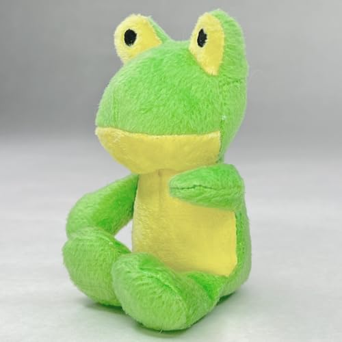 Glory To Dog TinyToy Green Frog Plush Dog Toy for Puppies and Small Dogs - style: Frog