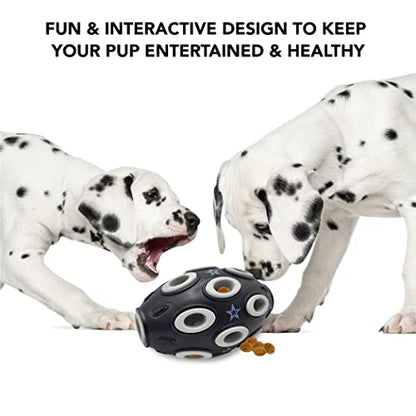 Pets First NFL Dallas Cowboys Football Toy - Treat Dispensing, Interactive Fun, Natural Rubber for Dogs & Cats - color: Dallas Cowboys