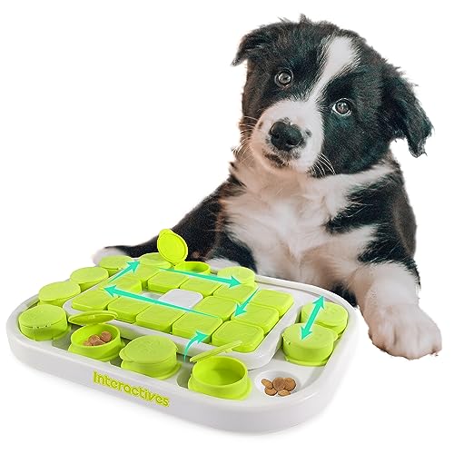 ALL FOR PAWS Dog Puzzle Toys,Treat Dispensing Dog Toys,Dog Enrichment Toys for IQ Training and Brain Stimulation,Dog Treat Puzzle,Dog Toys Interactive