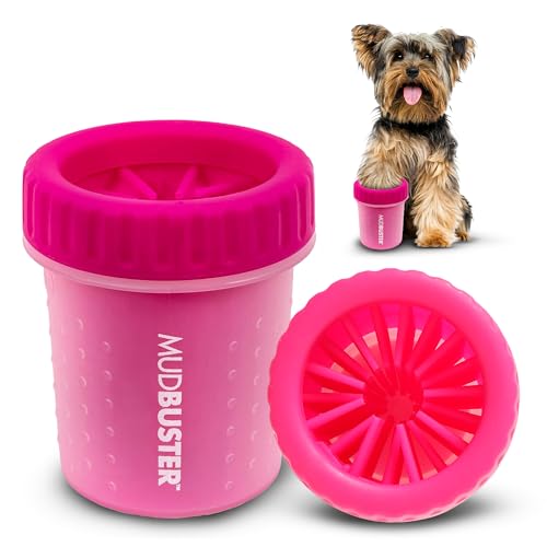 Dexas Dog Paw Cleaner, Small, Pink, Dog Accessories and Pet Supplies - color: Pink, size: Small without Lid