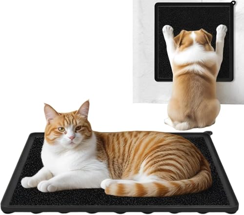 Silicone Pet Nail Care Pad Claw Scratch Board for Dog and Cat File Toy Replaceable Sandpaper to Shorten a Pet Nail