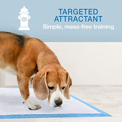 Four Paws Wee-Wee Ultimate Attractant Dog Pee Pads for Instinctive Training, Leak-Proof Floor Protection Dog & Puppy Quilted Potty Training Pads, Grass Scent, 22" x 23" (50 Count)