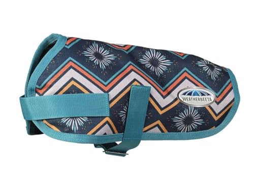 WeatherBeeta ComFiTec Essential Dog Coat, Sedona Star Print, 10" - color: Sedona Star Print, size: 10"