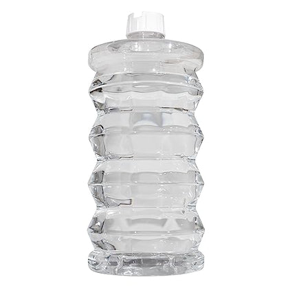 RIZZARI Automatic Water Feeder Bottle, 100% BPA-Free, Gravity Stainless Steel Water Dispenser Bottle, Large Capacity for Cats and Dogs (White,Large)