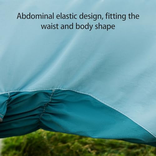 Dog Raincoat Windbreaker Dog Rain Jacket Durable Waterproof Doggy Resistant Rain Coat for Dogs(Medium,B)