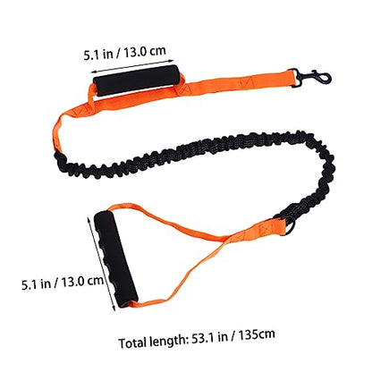Toddmomy Pet Leash Rope Large Dogs Reflective Heavy Duty Training Lead Padded Handles for Comfort