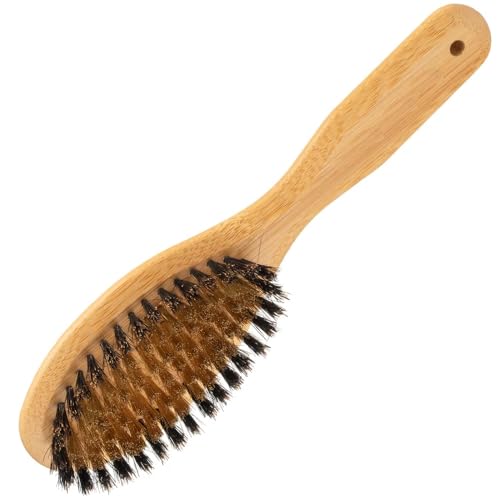Dog and Cat Professional Oval Grooming Pin Brushes Choose Size Style and Type All Have Ergonomic Handles (8.6" Deluxe Copper Bristle) - size: 8.6" Deluxe Copper Bristle