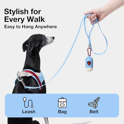 VETRESKA Dog Poop Bag with Dispenser, Leak Proof and Extra Thick Pet Waste Bags for Dog Walking and Cat Litter, Rose & Amberwood Scented, 105 Count - size: 1 Count (Pack of 105), style: Mist and Merlot