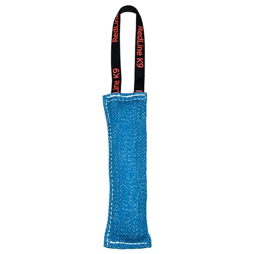 Redline K9 Bite Suit Tug Toy (3" x 10") 1 Handle (Electric Blue) - color: Blue
