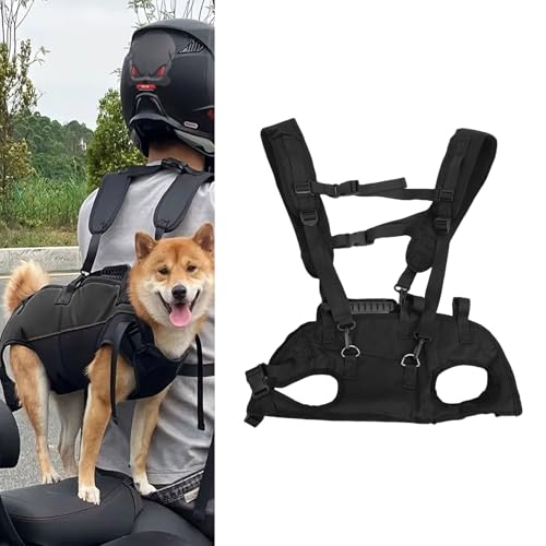 Dog Carrier Backpack, Nylon Breathable Mesh Design Backpack, Adjustable Shoulder Straps Large Capacity Carrier with Ventilation Openings, Ideal for Small Pets (L) - size: L