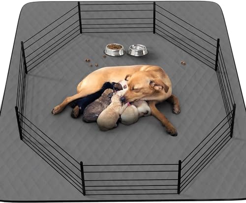 Washable Reusable Dog Pee Pads, 82"x120" Absorbent & Waterproof Puppy Training Pad for Crate, Playpen & Carpet, Large Potty Pads for Dogs, Cats & Small Pets - size: 1Pc 82x120 Inch