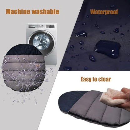 Dog Sleeping Bag, Portable Camping Bed, Waterproof Travel Dog Bed, Extra Large Dog Bed for Traveling with Compression Sack - size: X-Large