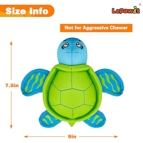 Dog Pool Toys, Floating Water Toys for Dogs, Squeaky Dog Toys for Water or Pool, Outdoor Beach Interactive Dog Toys for Small and Medium Dogs – Turtle - style: A-Turtle