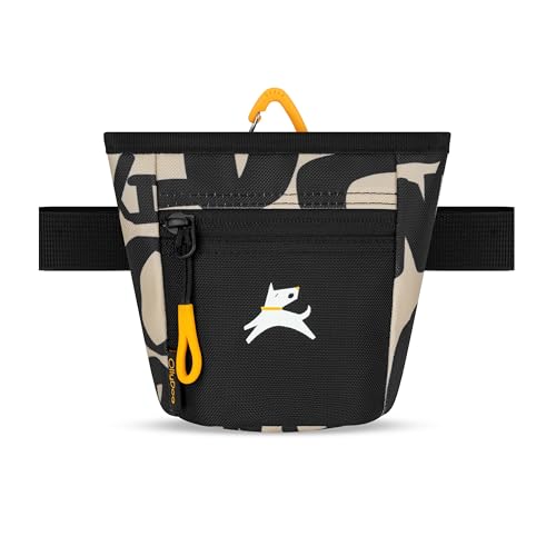 OllyDog Dog Treat Bag with Belt Clip, Champagne, One Size - color: XChampagne