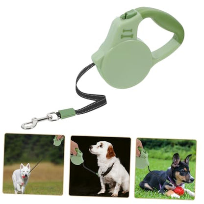 KESYOO Retractable Dog Leash Brake Lock System Automatic Expandable Nylon Tape for Walking and Large Dogs for Corgis and Outdoor Use